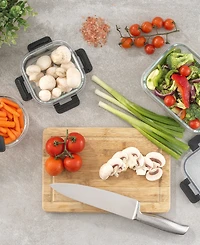 JoyJolt 24-Pc. Glass Storage Containers with Lids