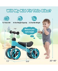 Baby Balance Bike Toddler Riding Toys 4 Wheels