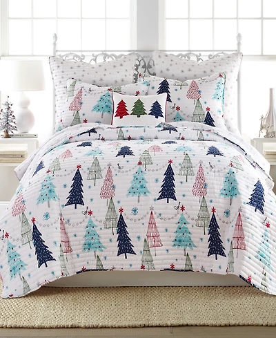 Levtex White Pine Whimsical Trees 2-Pc. Quilt Set, Twin/Twin Xl
