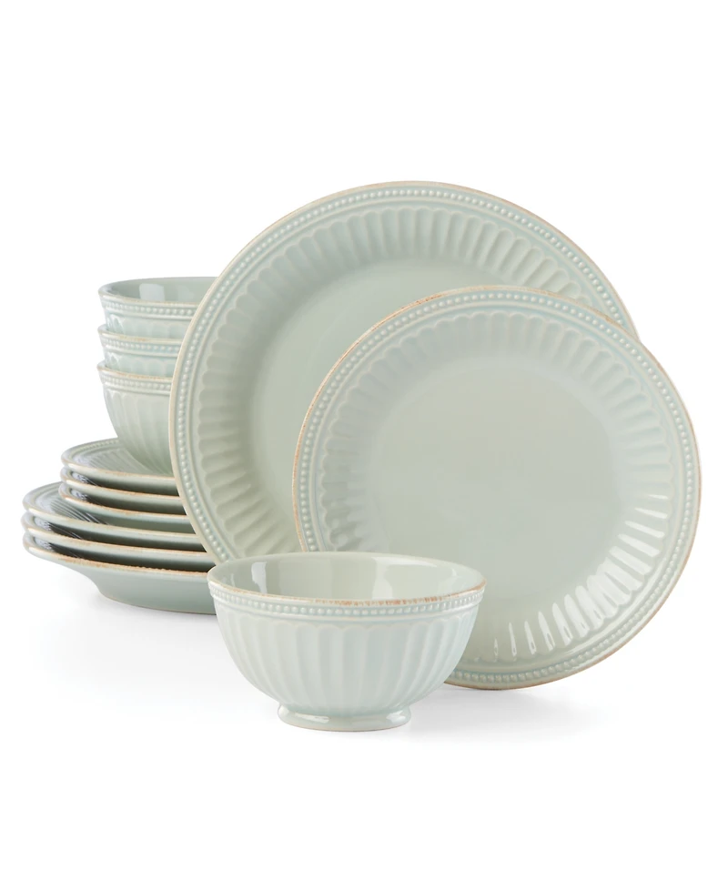 Lenox French Perle Groove 12 Pc. Dinnerware Set, Service for 4