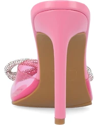Journee Collection Women's Fenella Lucite Stilettos