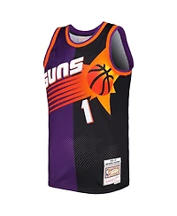Men's Mitchell & Ness Penny Hardaway Purple, Black Phoenix Suns Hardwood Classics 1999-00 Split Swingman Jersey