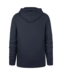 Men's '47 Brand Navy New England Patriots Box Out Headline Pullover Hoodie