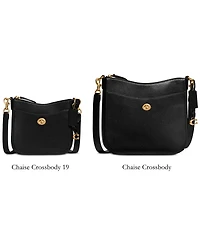 Coach Pebble Leather Chaise Crossbody