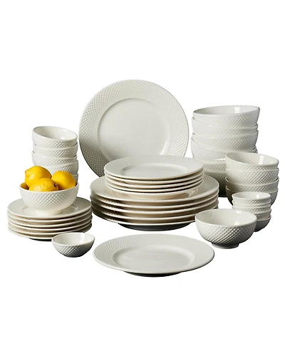 Inspiration by Denmark Amelia 42 Pc. Dinnerware Set, Service for 6, Exclusively at Macy's