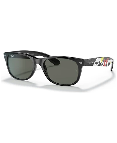 Ray-Ban Disney Unisex Polarized Sunglasses, RB2132 New Wayfarer