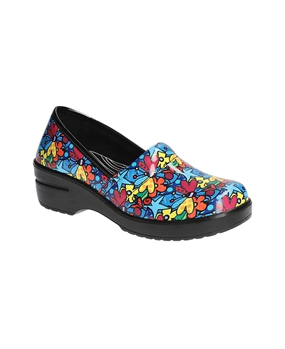 Easy Street Women's Laurie Slip Resistant Clogs
