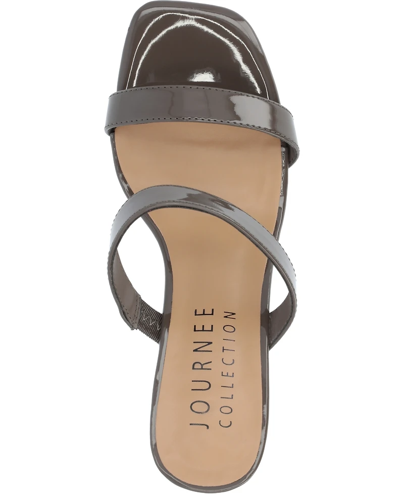 Journee Collection Women's Clover Wedge Sandals
