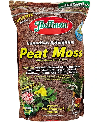 Hoffman A H Inc/Good Earth Hoffman A H Inc/Good Earth 15503 Canadian Sphagnum Peat Moss, 10qt