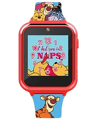 Disney Children's Winnie Blue Silicone Smart Watch 38mm