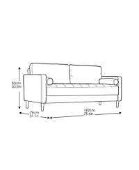 Lifestyle Solutions Lillith Sofa