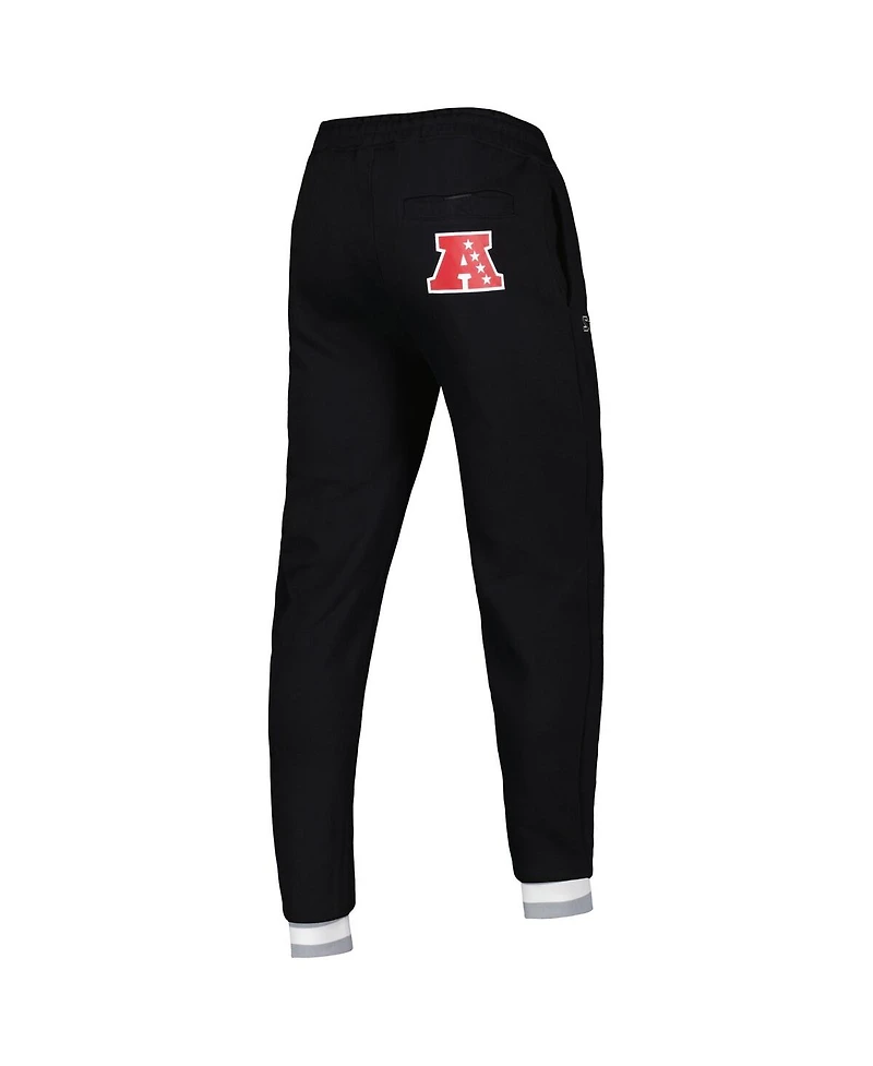 Men's Starter Black Las Vegas Raiders Blitz Fleece Jogger Pants