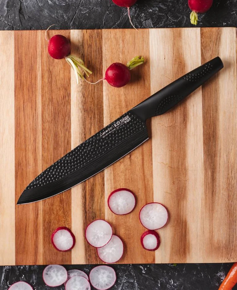 Cuisine::pro Id3 Black Samurai 8" Chefs Knife