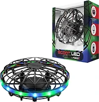 Force1 Scoot Led Hand Operated Drone for Kids or Adults - Green/Blue
