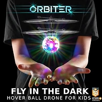 Force1 Orbiter Flying Orb Ball Hand Operated Drones for Kids - 2 Pack