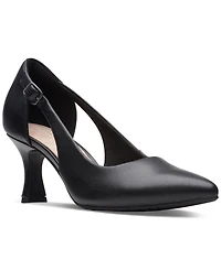 Clarks Women's Kataleyna Rae Side-Cutout Comfort Pumps