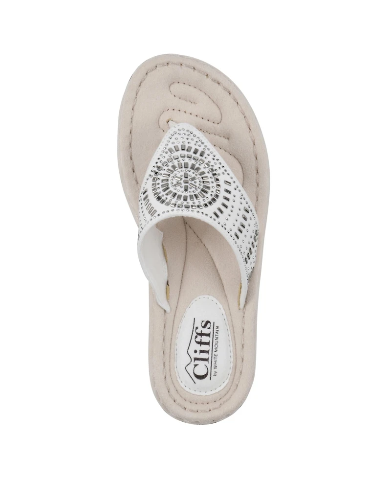 Cliffs by White Mountain Cienna Comfort Thong Sandals