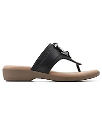 Cliffs by White Mountain Women's Benedict Thong Comfort Sandal