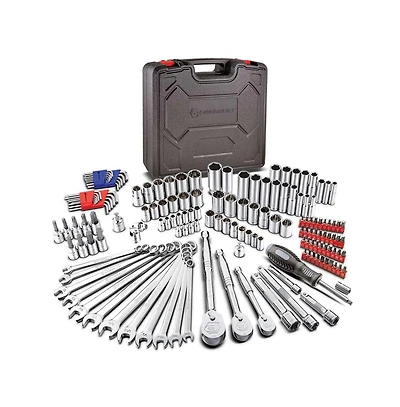 Powerbuilt Piece Master Tool Set with Sockets, Ratchets
