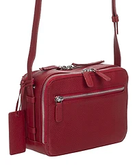 Mancini Women's Pebbled Rachel Camera Style Crossbody Handbag