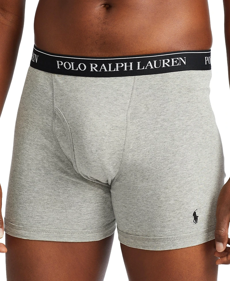 Polo Ralph Lauren Men's 3-Pack Classic Cotton Boxer Briefs