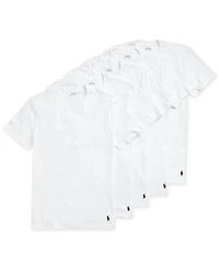 Polo Ralph Lauren Men's 5-Pack Classic-Fit V-Neck Undershirts