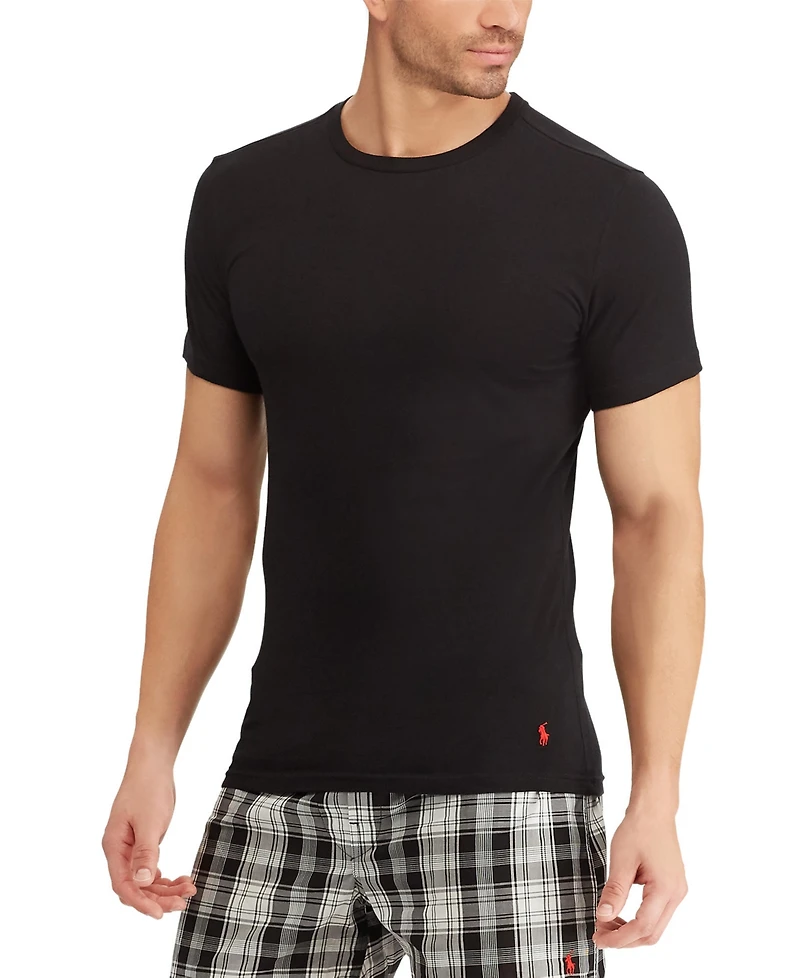 Polo Ralph Lauren Men's 3-Pack Slim Fit Crewneck Undershirt