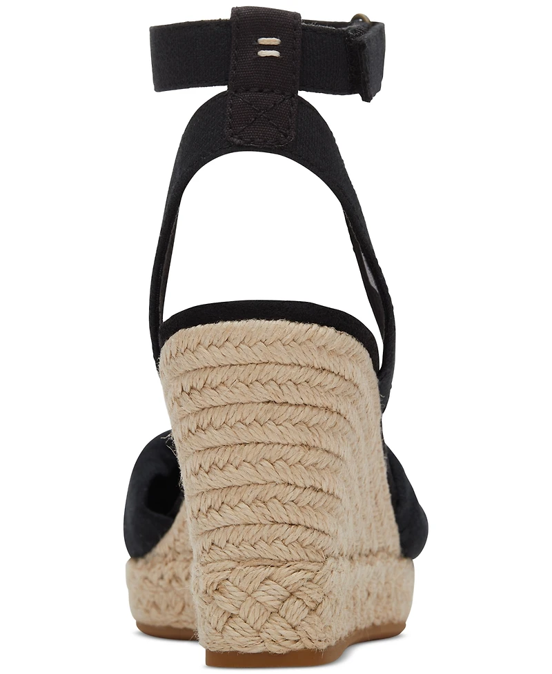 Toms Women's Marisela Twist Platform Espadrille Wedge Sandals