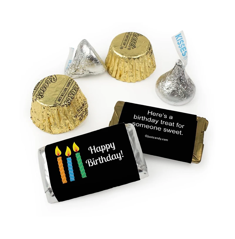 Just Candy Birthday Candy Hershey's Chocolate Mix, 128 Pieces