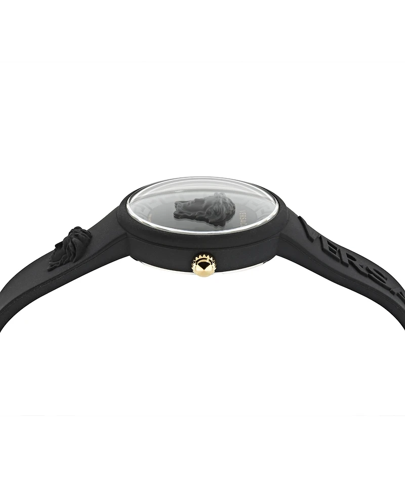 Versace Women's Swiss Medusa Pop Silicone Strap Watch 39mm