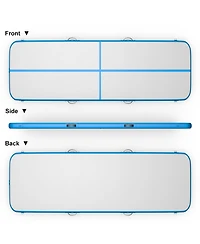 1 Pcs 10' Inflatable Gymnastics Mat Floor Mats
