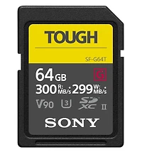 Sony 64Gb Uhs-Ii Tough G-Series Sd Card
