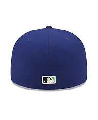 Men's New Era Royal Los Angeles Dodgers 1988 World Series Champions Citrus Pop Uv 59FIFTY Fitted Hat