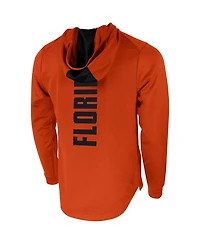 Men's Jordan Orange Florida Gators 2-Hit Performance Pullover Hoodie