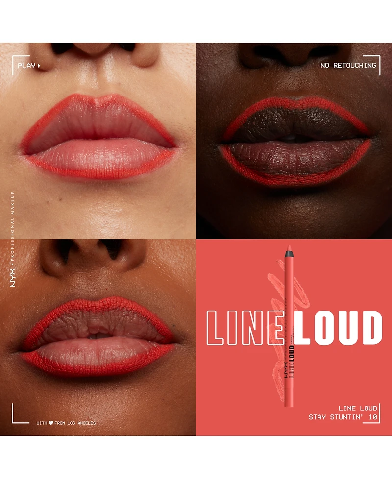 Nyx Professional Makeup Line Loud Lip Pencil