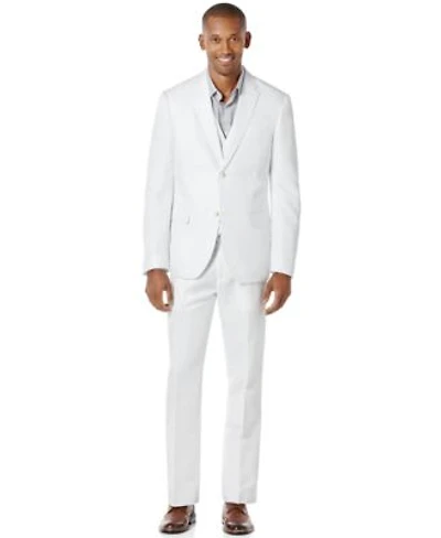 Perry Ellis Mens Linen Suit Separates