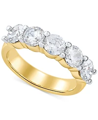 Grown With Love Igi Certified Lab Diamond Anniversary Band (2 ct. t.w.) 14k White or Yellow Gold