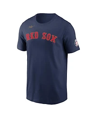 Men's Nike David Ortiz Navy Boston Red Sox Name and Number T-shirt