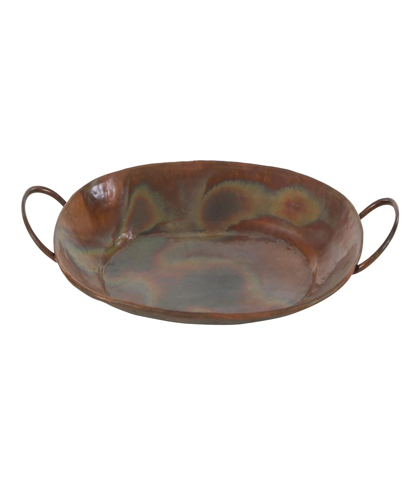 Rosemary Lane Metal Tray, Set of 3, 27" W, 3"H