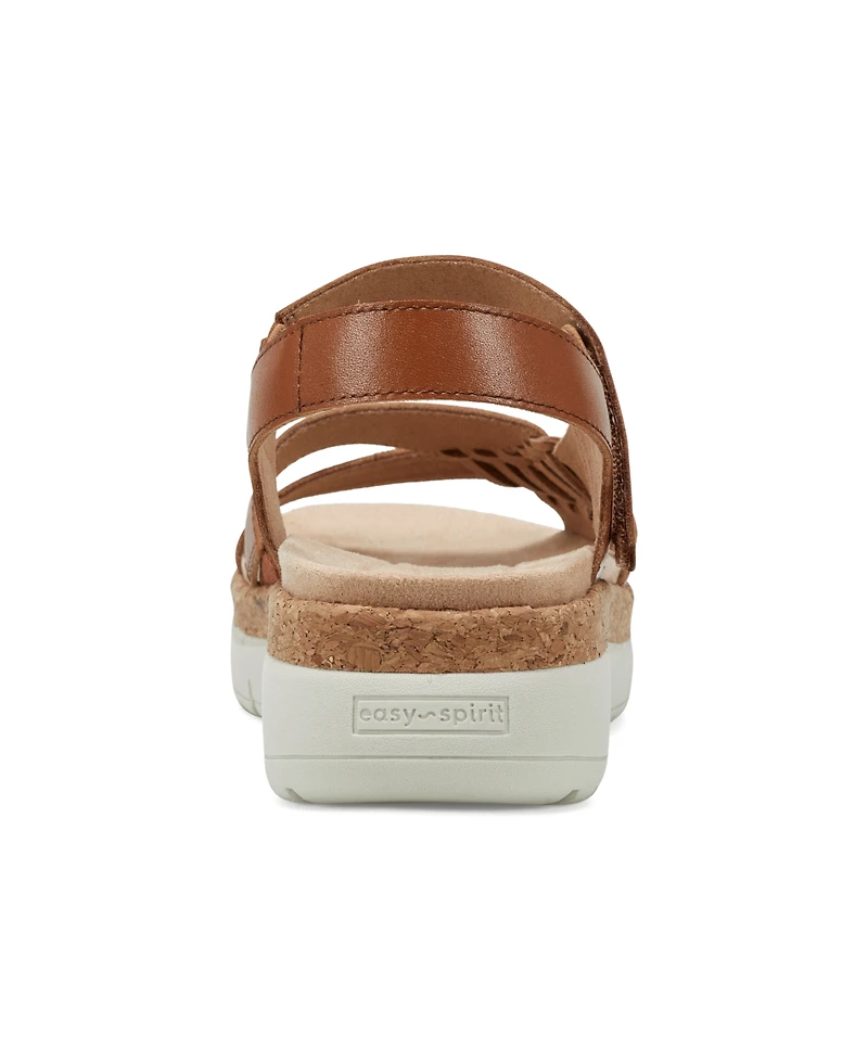 Easy Spirit Women's Ilena Casual Strappy Platform Sandals