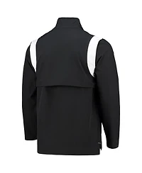 Men's Nike Black Team Usa On-Field Quarter-Zip Jacket