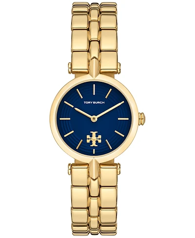 Tory Burch Women's Kira Gold-Tone Stainless Steel Bracelet Watch 30mm
