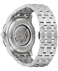 Bulova Men's Automatic Marine Star Stainless Steel Bracelet Watch 45mm