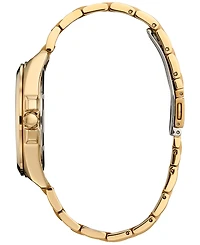 Citizen Eco-Drive Men's Peyten Gold-Tone Stainless Steel Bracelet Watch 41mm