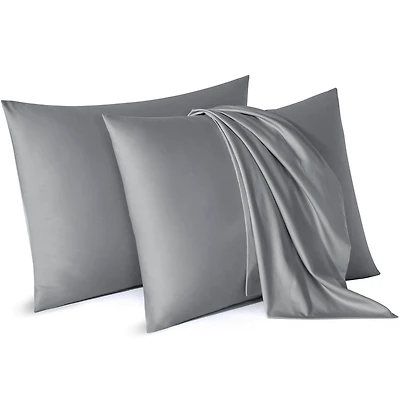 Circles Home Premium Sateen 300TC Envelope Cotton Blend Pillow Cases