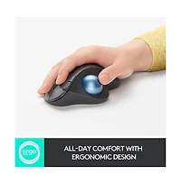 Logitech M575 Wireless Trackball Mouse - Graphite