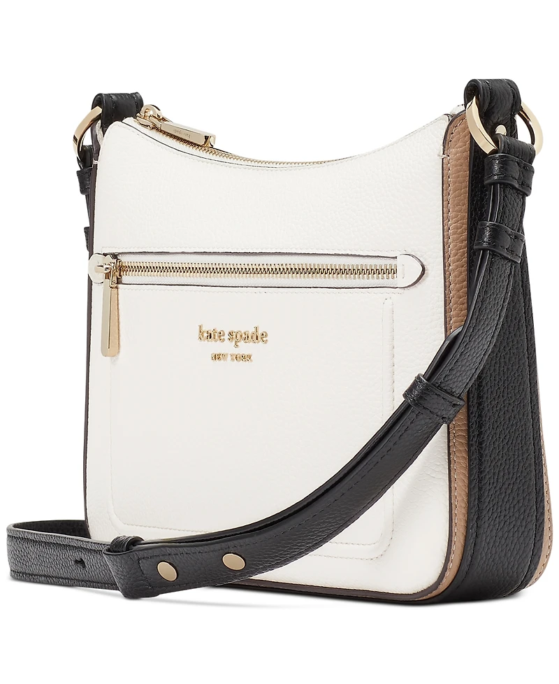 kate spade new york Hudson Colorblocked Pebbled Leather Crossbody