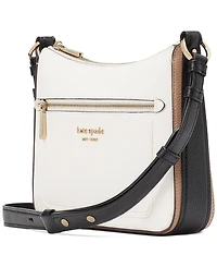 kate spade new york Hudson Colorblocked Pebbled Leather Crossbody