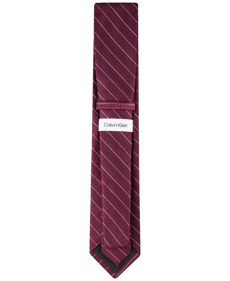 Calvin Klein Men's Etched Windowpane Tie