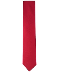 Calvin Klein Men's Silver-Spun Solid Tie